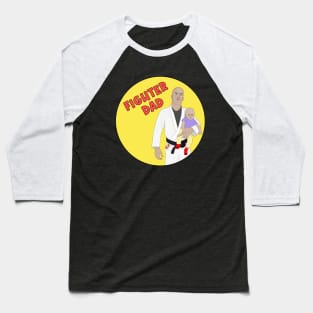 Fighter Dad Baseball T-Shirt